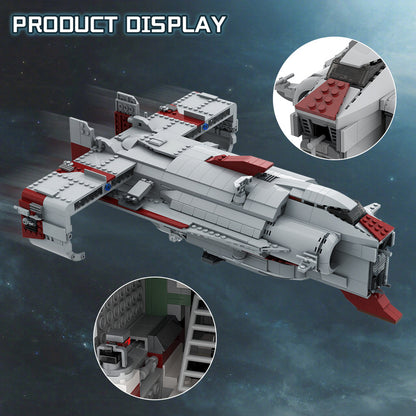 polan 717 transport building set | star wars | moc-214547 - 2