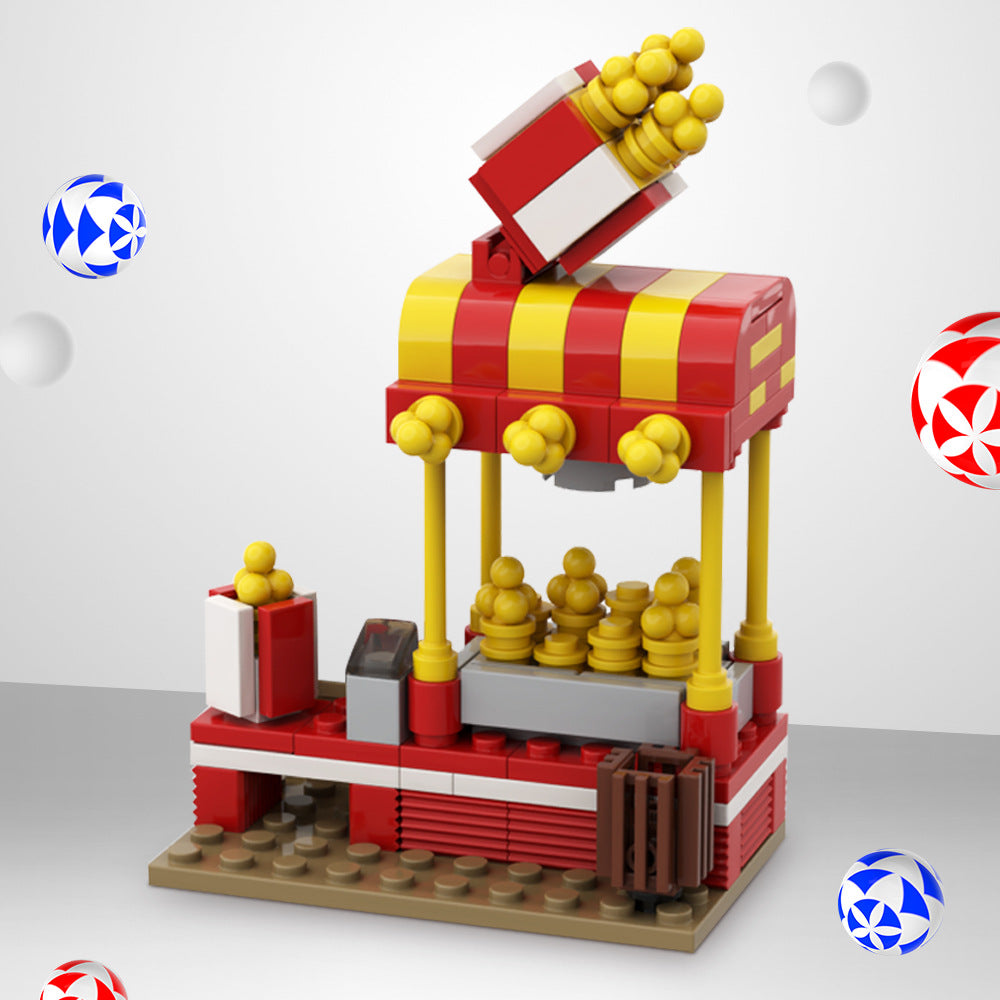 popcorn stand building set | moc-141144 - 1