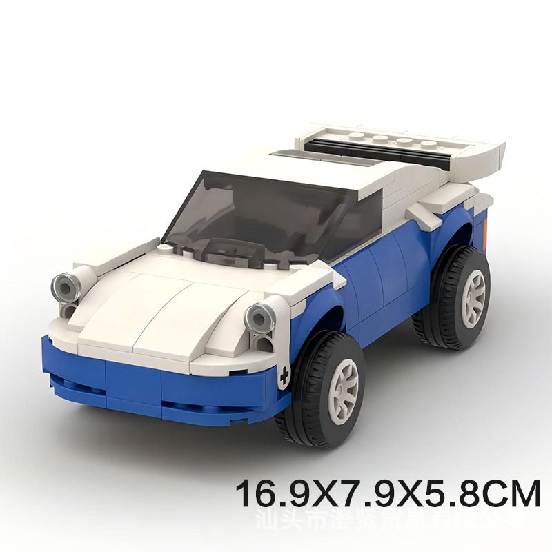 porsche 911 dakar rally building set | moc-62532 - 6