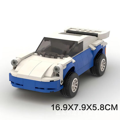 porsche 911 dakar rally building set | moc-62532 - 6
