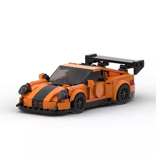 porsche 911 pumpkin spec building set | moc-127410 - 1