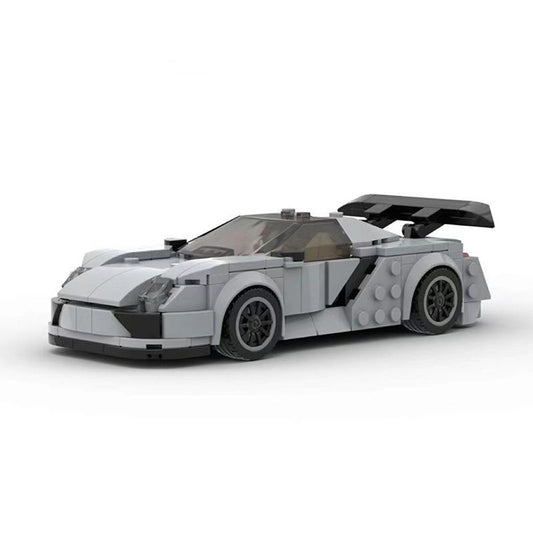 porsche 918 spyder 8 studs wide building set | moc-95674 - 1