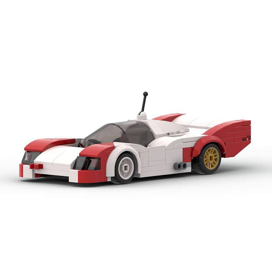 porsche 956 - le mans 1983 marlboro building set | moc-132261 - 1