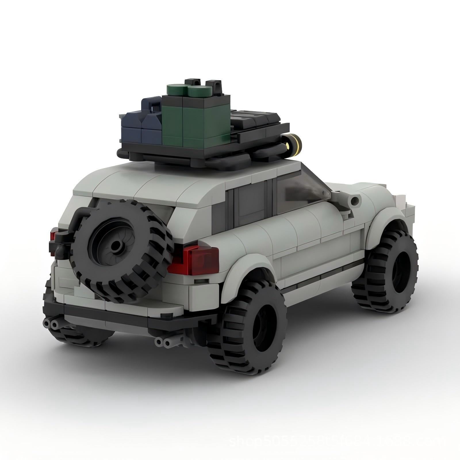 porsche cayenne 957 overland building set | moc-150552 - 2