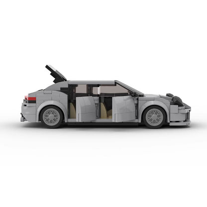 porsche panamera turbo s 2018 building set | moc-84270 - 2