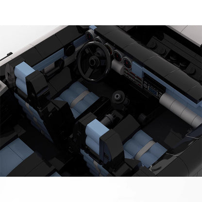 porsche rwb style building set | moc-149903 - 4