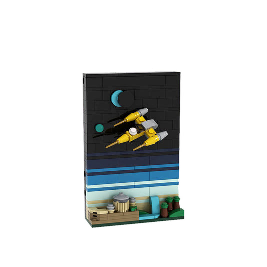postcard from naboo building set | star wars | moc-149181 - 3