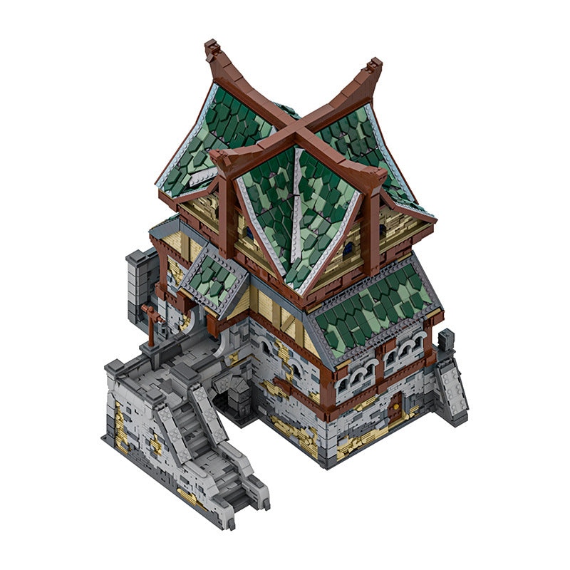 proudspire manor building set | elder scrolls | lego compatible - 5