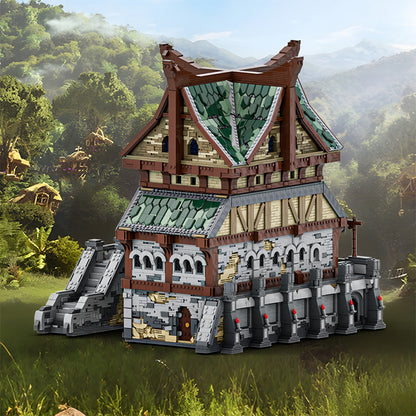 proudspire manor building set | elder scrolls | lego compatible - 6