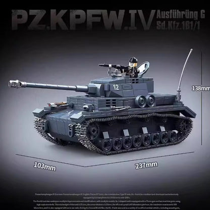 pz.kpfw.iv world war 2 tank - quan guan 100251 - 3