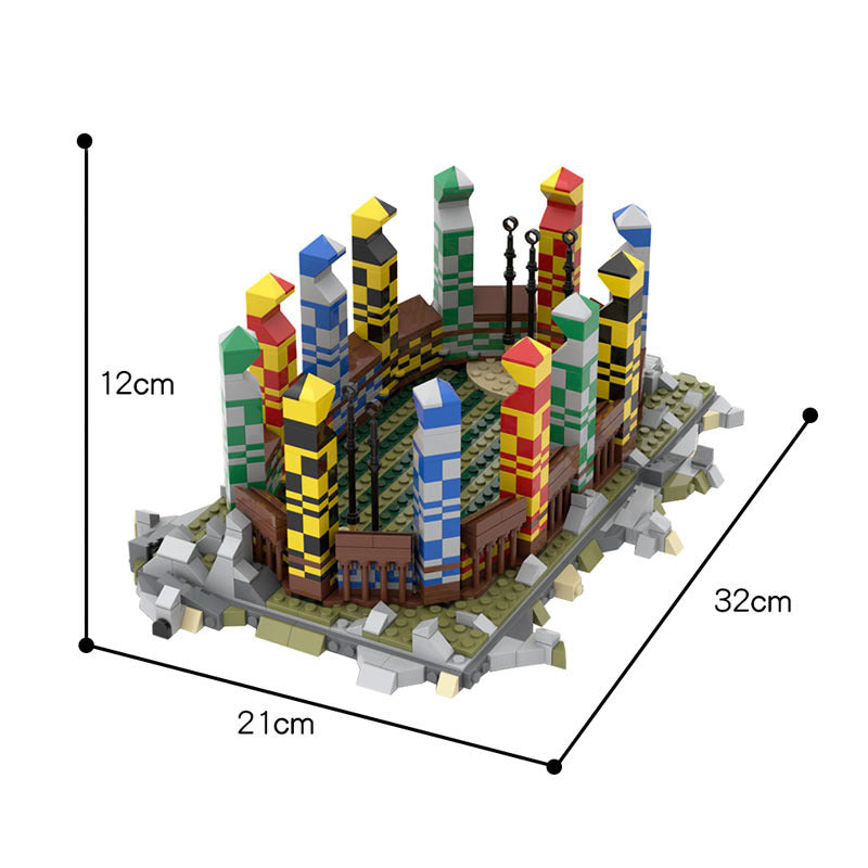 quiditch pitch building set | moc-25430 - 3