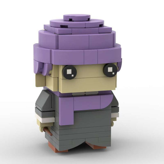 quirinus quirrell moc brickheadz building | harry potter | compatible with lego - 2
