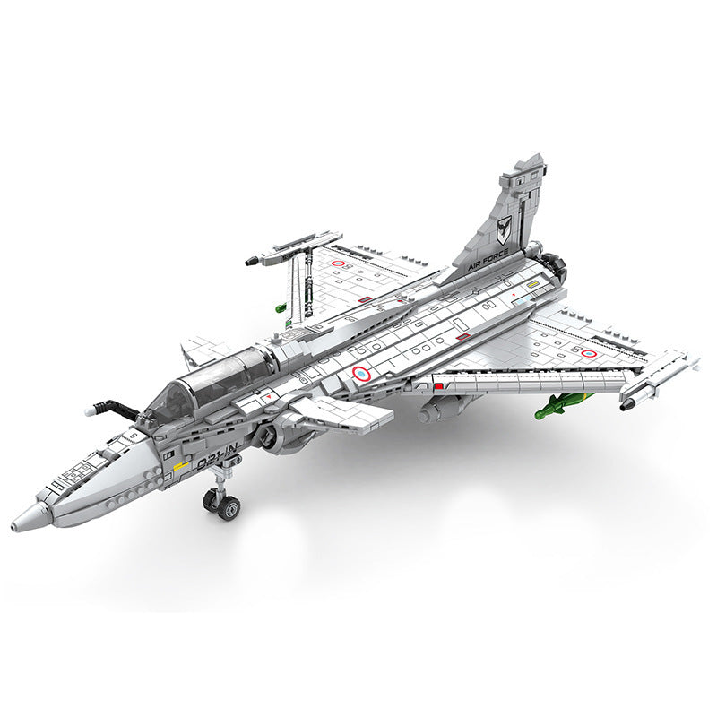 rafale fighter building block set - juhang 88021 - 5