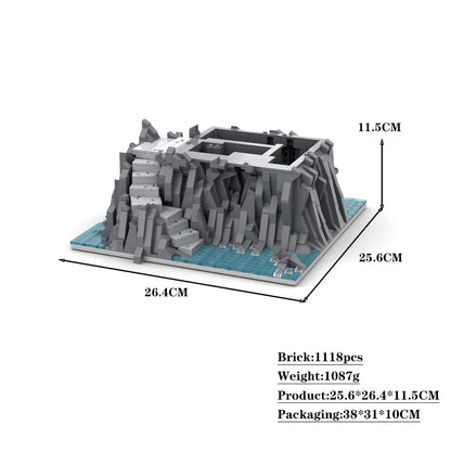 raised baseplate for castle sets | moc-177710 - 4