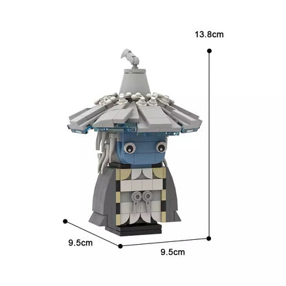 ranni the witch brickheadz moc set | elden ring lego compatible - 4