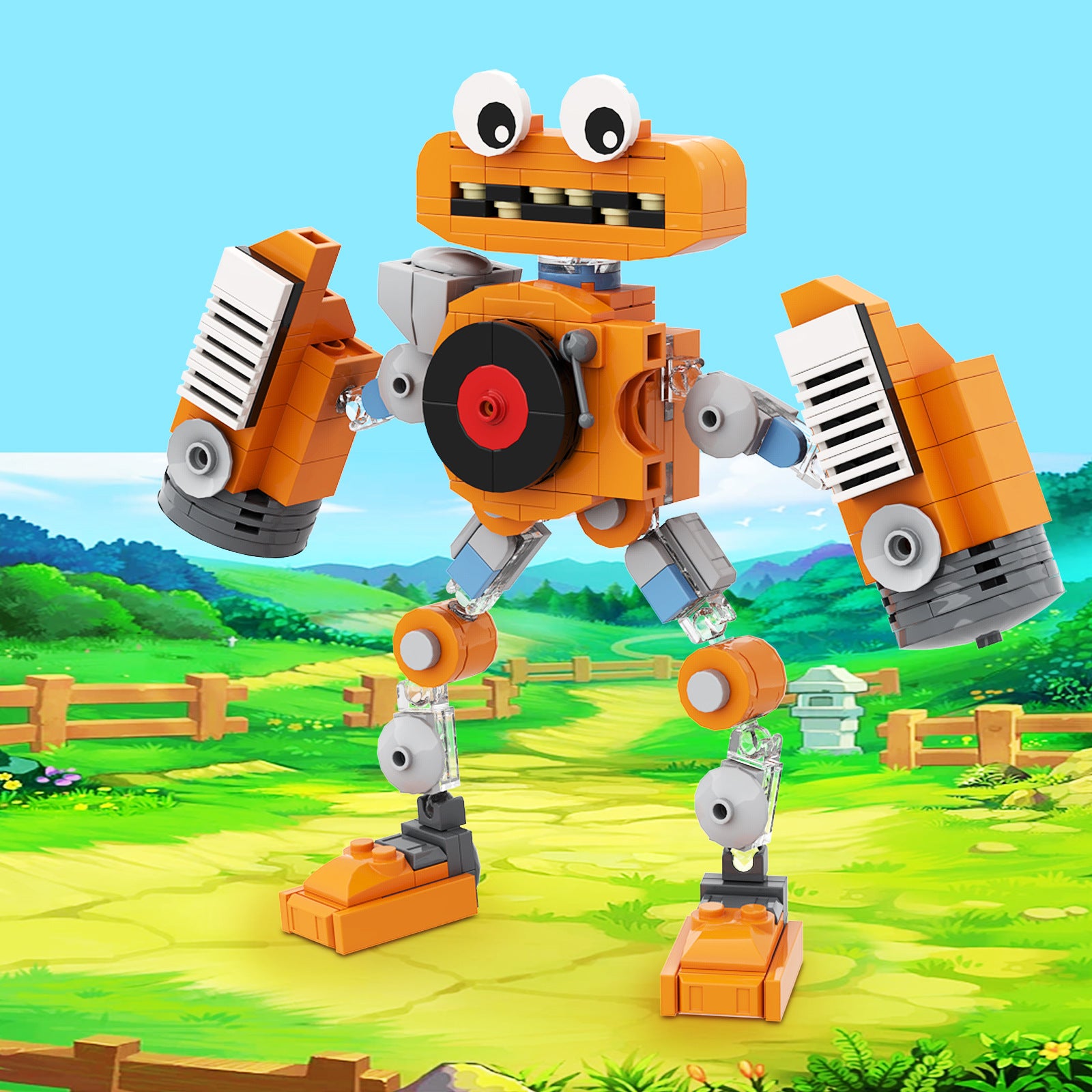 rare wubboox building set | my singing monsters | lego compatible - 1