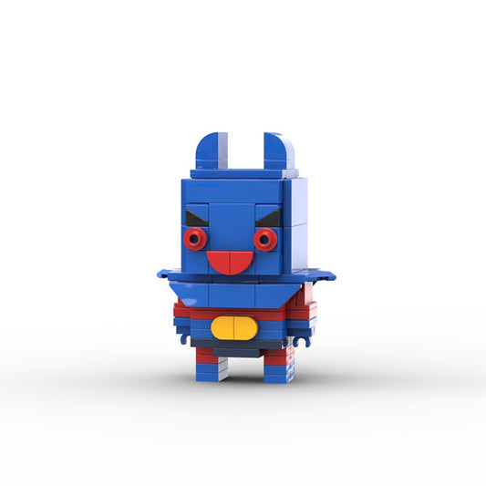 ray demon brickheadz moc building set | lego-compatible - 2