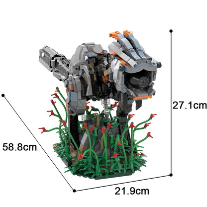 redeye watcher moc building set from horizon zero dawn - 4