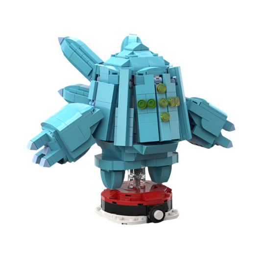 regice brickheadz building set | pokèmon | moc-113841 - 1