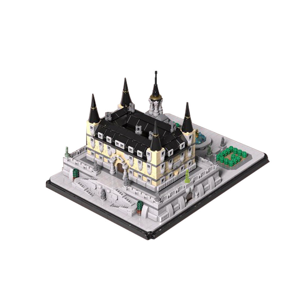 renaissance palace building set | moc-191315 - 3