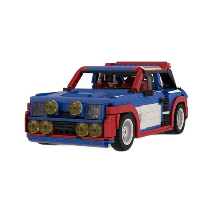 renault r5 turbo building set | moc-116176 - 2