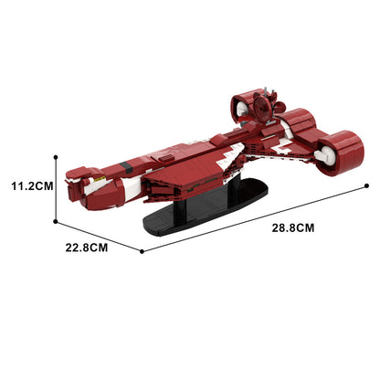 republic consular class cruiser building set | star wars | moc-88833 - 4