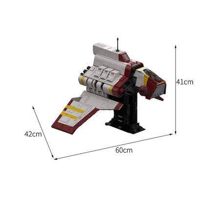 republic nu-class attack shuttle building set | moc-60420 - 2