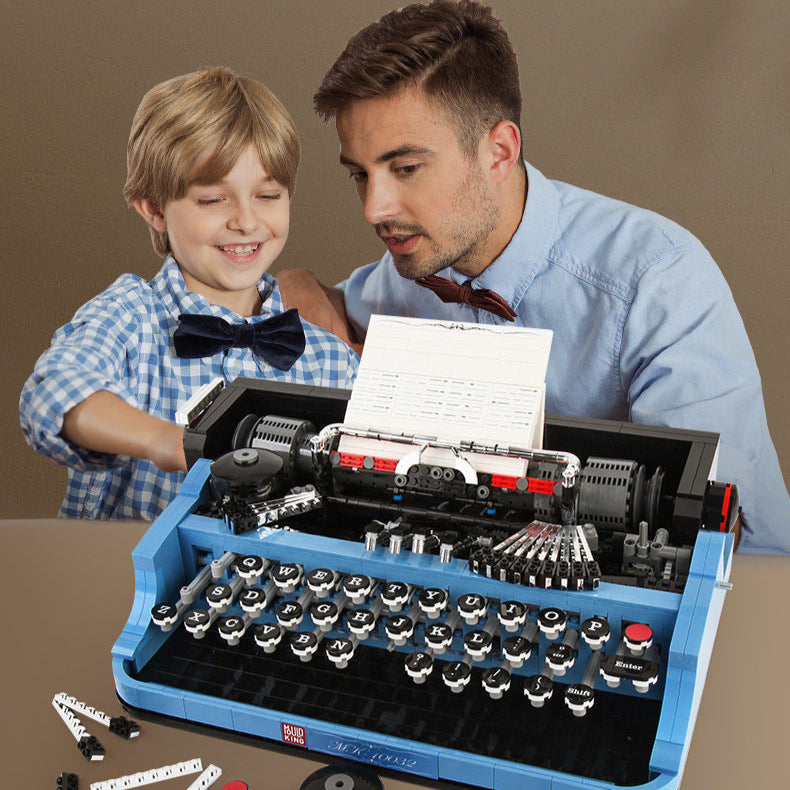 retro typewrite building set - 2139 pcs | mouldking 10032 - 7