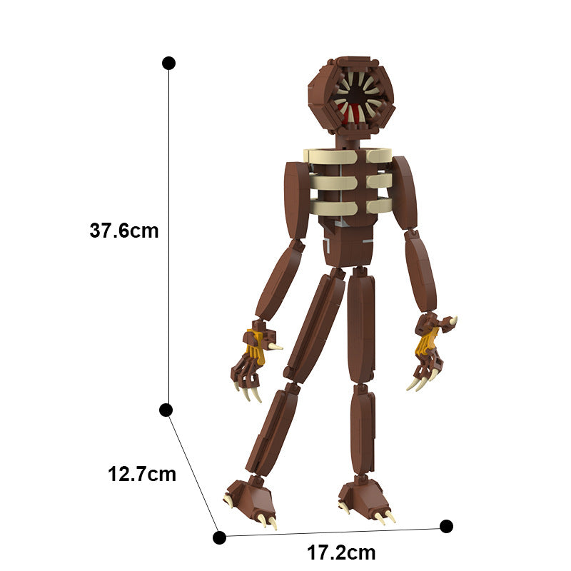 roblox doors monster building set | lego compatible - 1