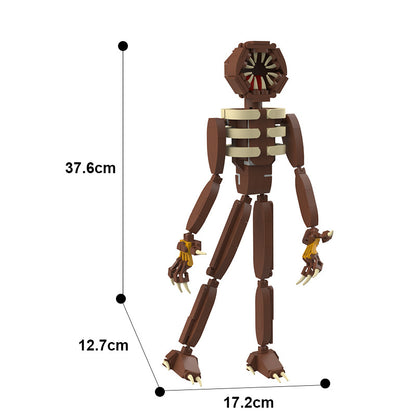 roblox doors monster building set | lego compatible - 1