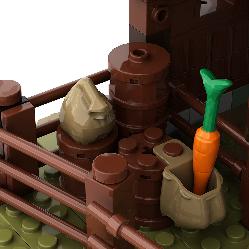 rohan stable building set | lotr | moc-139263 - 7