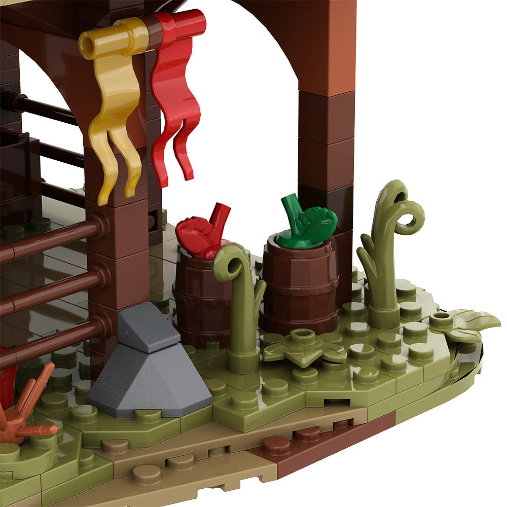 rohan stable building set | lotr | moc-139263 - 8