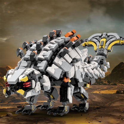 rollerback building set | horizon forbidden west | lego compatible - 1