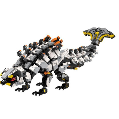 rollerback building set | horizon forbidden west | lego compatible - 5