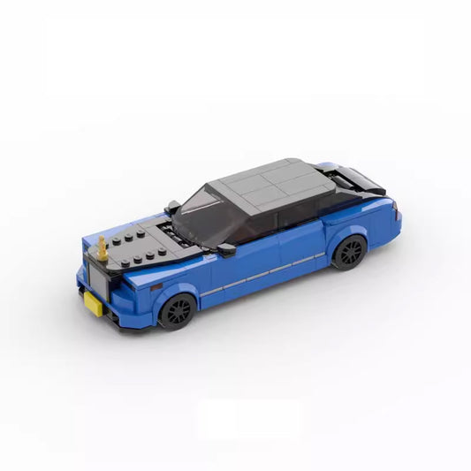rolls-royce phantom moc building set | 443 pcs | lego compatible - 1