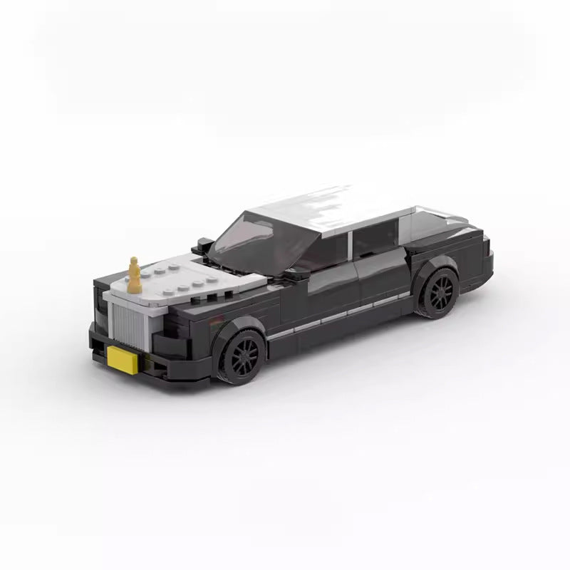 rolls-royce phantom moc building set | 443 pcs | lego compatible - 2
