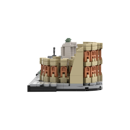rome skyline building set | lego compatible - 4