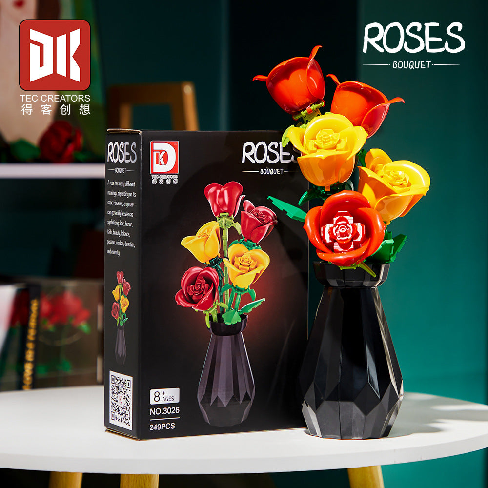 roses bouquet - 249 pcs | dk 3026 - 2