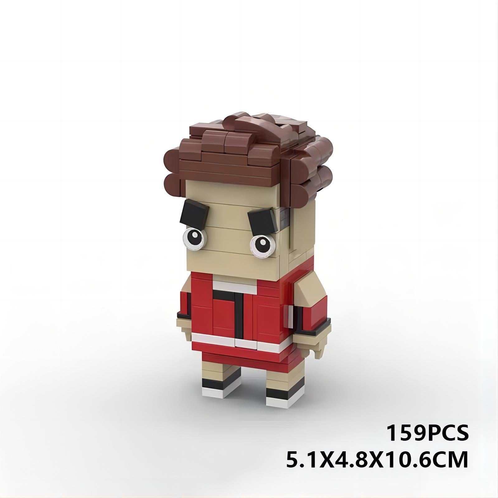ryota miyagi brickheadz building set | slam dunk | lego-compatible - 2