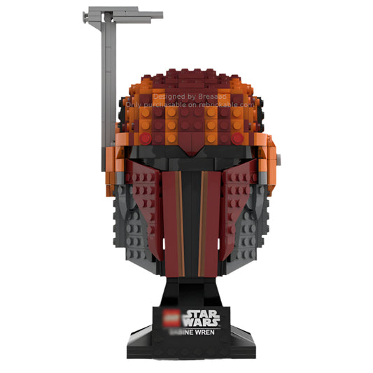 sabine wren helmet building set | moc-81688 - 4