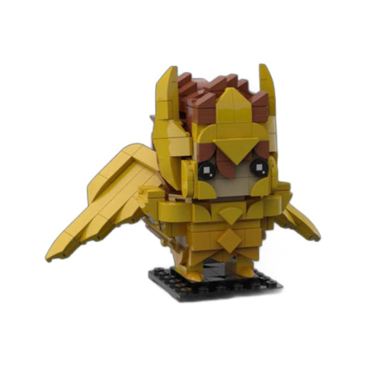 sagittarius seiya brickheadz building set | saint seiya | moc-97013 - 2