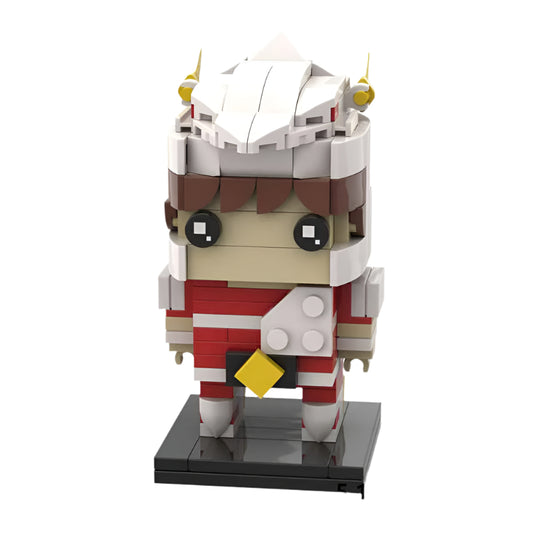 saint seiya pegasus brickheadz moc building set | moc-56750 - 1