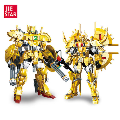 saint seiya tautus & libra building kit - jie star 58228 - 4