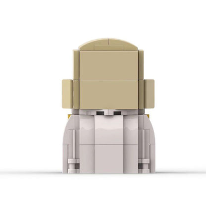 saitama brickheadz moc set | one punch man | lego-compatible anime toy - 3