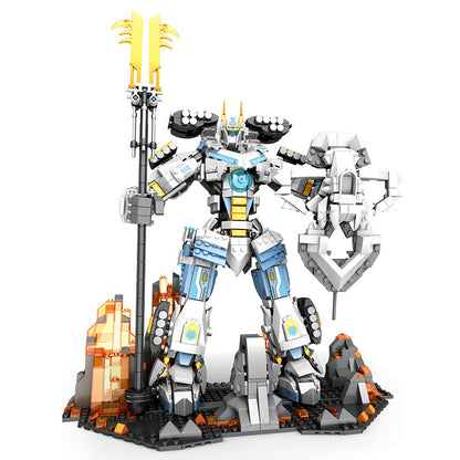 samurai mecha building block set - juhang 670 - 5