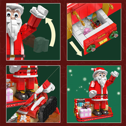 santa claus christmas building set - 2087 pcs | mouldking 10072 - 3