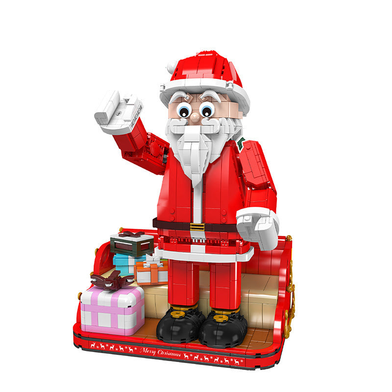 santa claus christmas building set - 2087 pcs | mouldking 10072 - 6