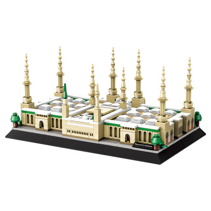 saudi arabia medina prophet's mosque building blocks - wange bricks - 4