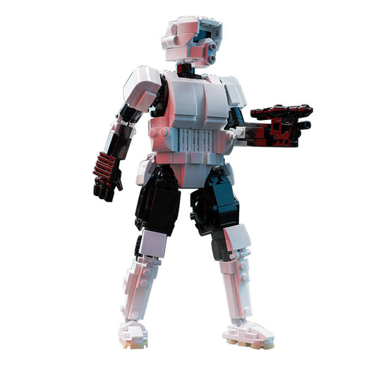 scout trooper building set | star wars | moc-87909 - 5
