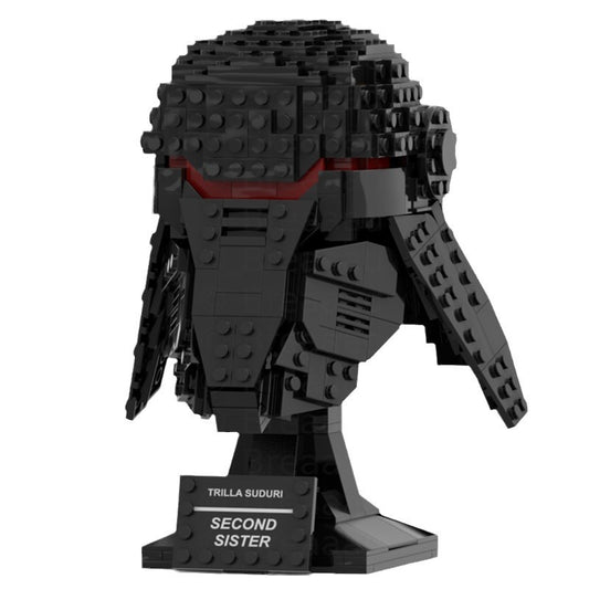 second sister helmet building set | star wars | moc-94420 - 4